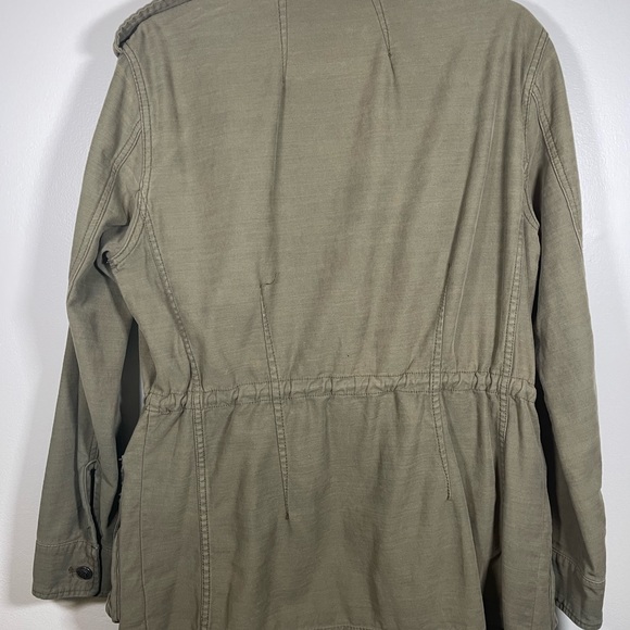 Free People Not Your Brother’s Surplus Jacket Olive Green Size Small retail $168 - Picture 6 of 8